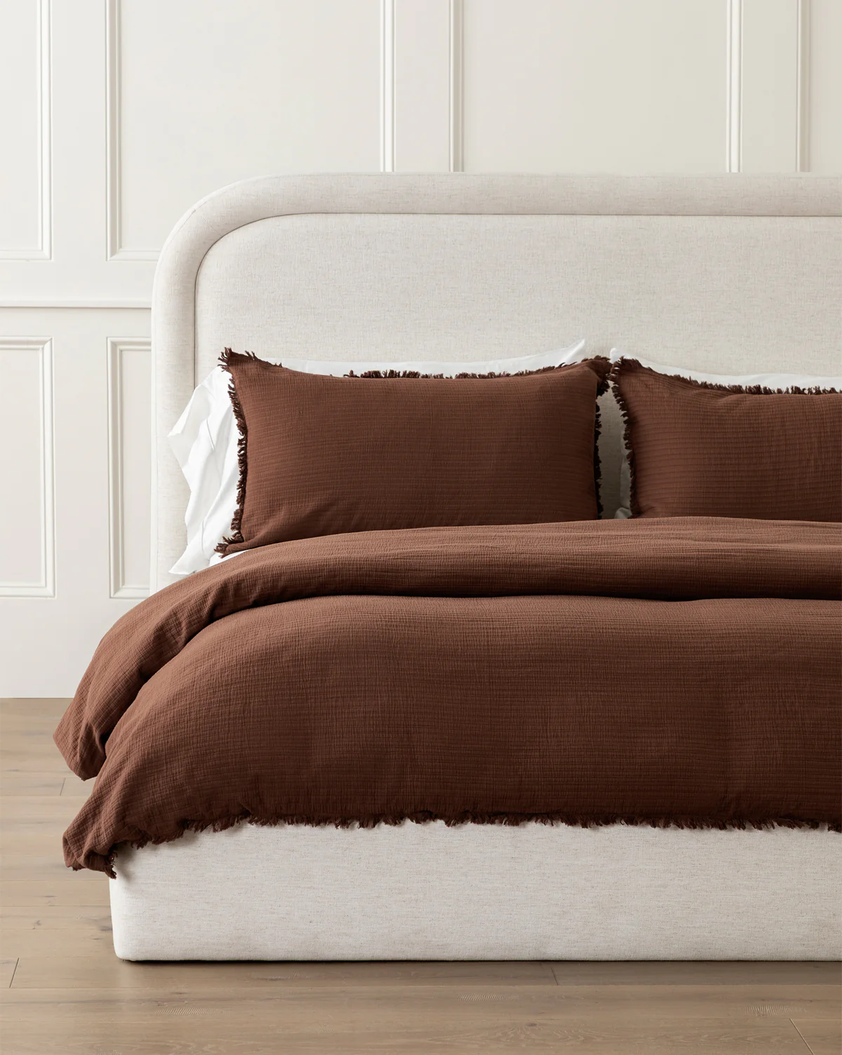 Hendricks Chocolate Cotton Duvet Cover