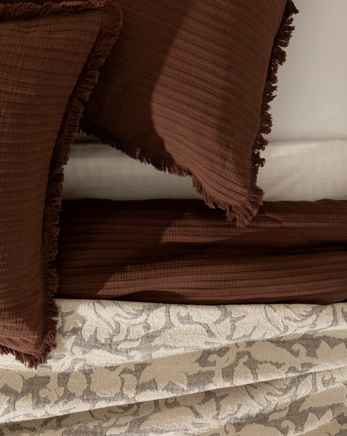 Hendricks Chocolate Cotton Shams (Set of 2) - Image 5