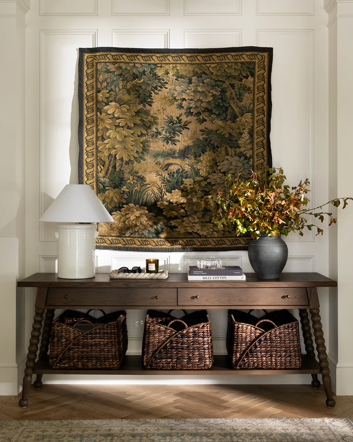 Hortensia Wall Tapestry - Image 4