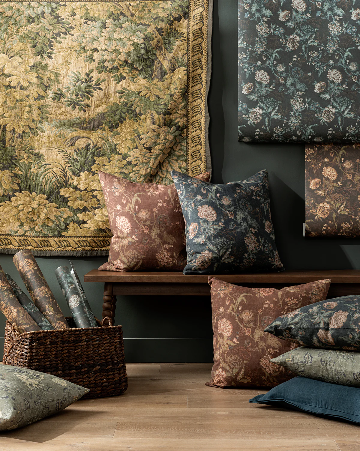 Hortensia Wall Tapestry - Image 5