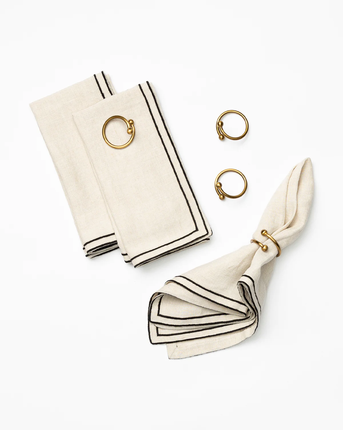 Kinne Metal Napkin Rings (Set of 4) - Image 4