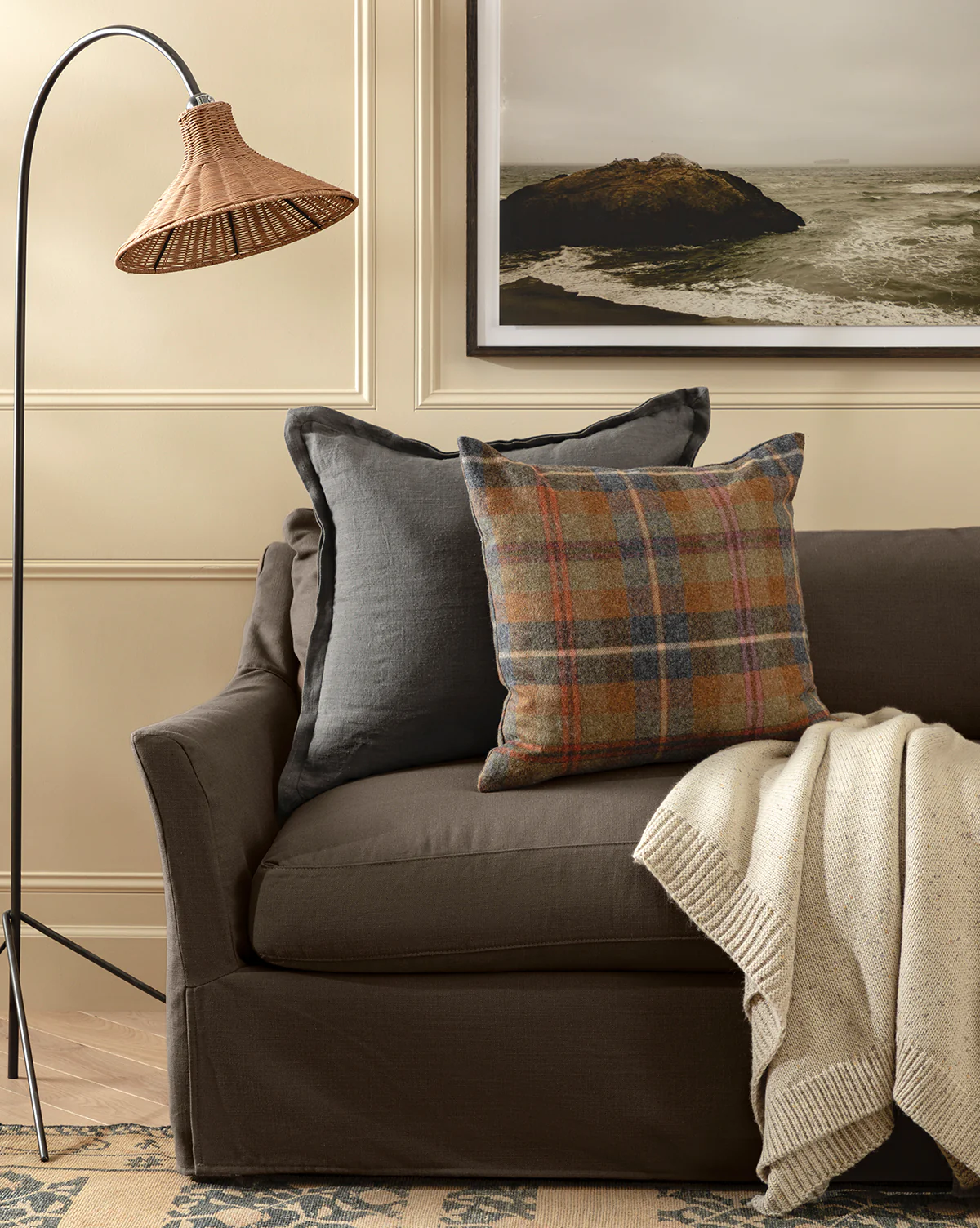 Liam Double Flange Pillow Cover - Image 12