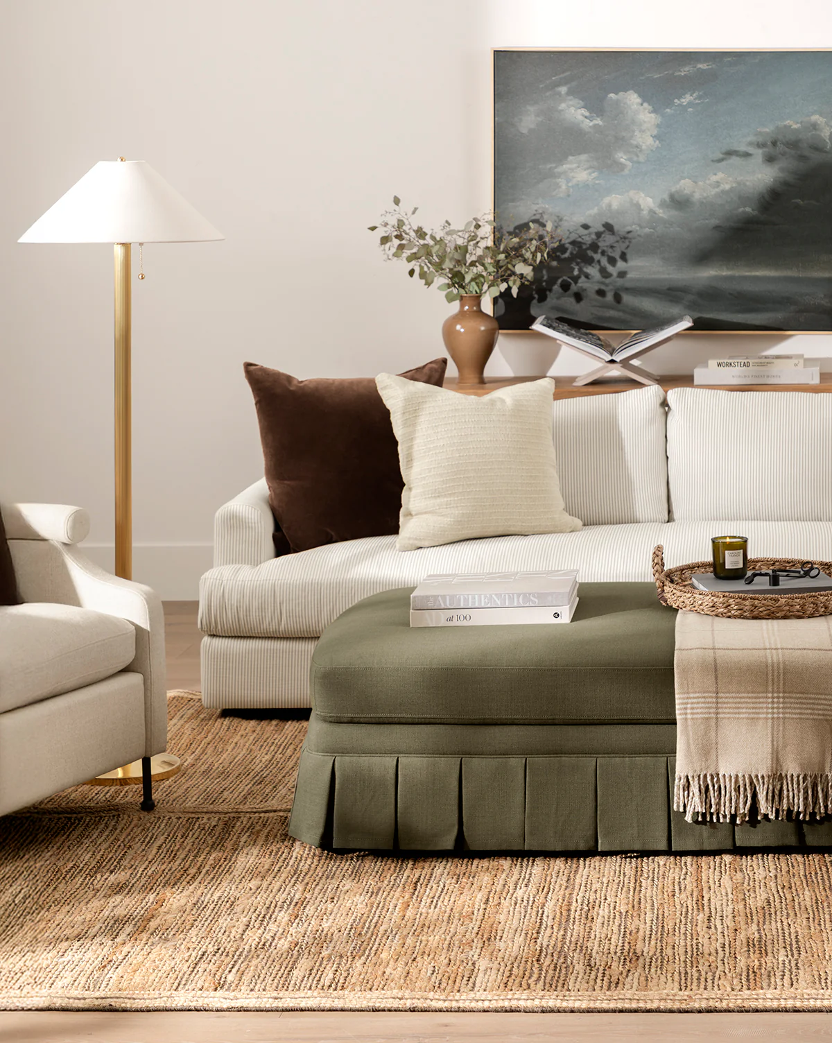 Louisa Ottoman (Ready to Ship) - Image 2