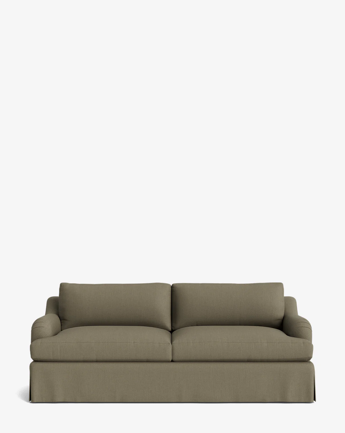Lucille Skirted English Roll Arm Sofa - Image 2
