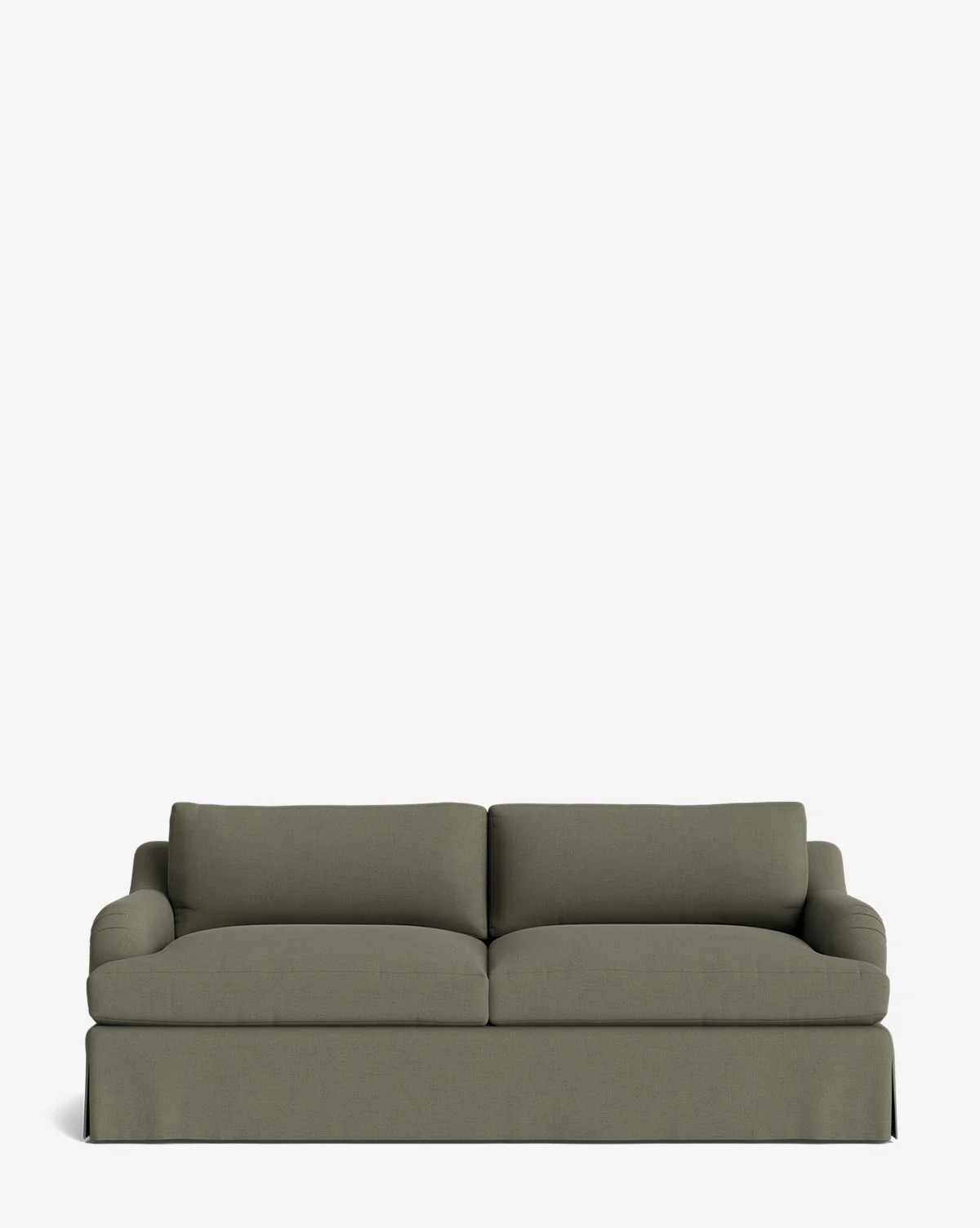 Lucille Skirted English Roll Arm Sofa - Image 45