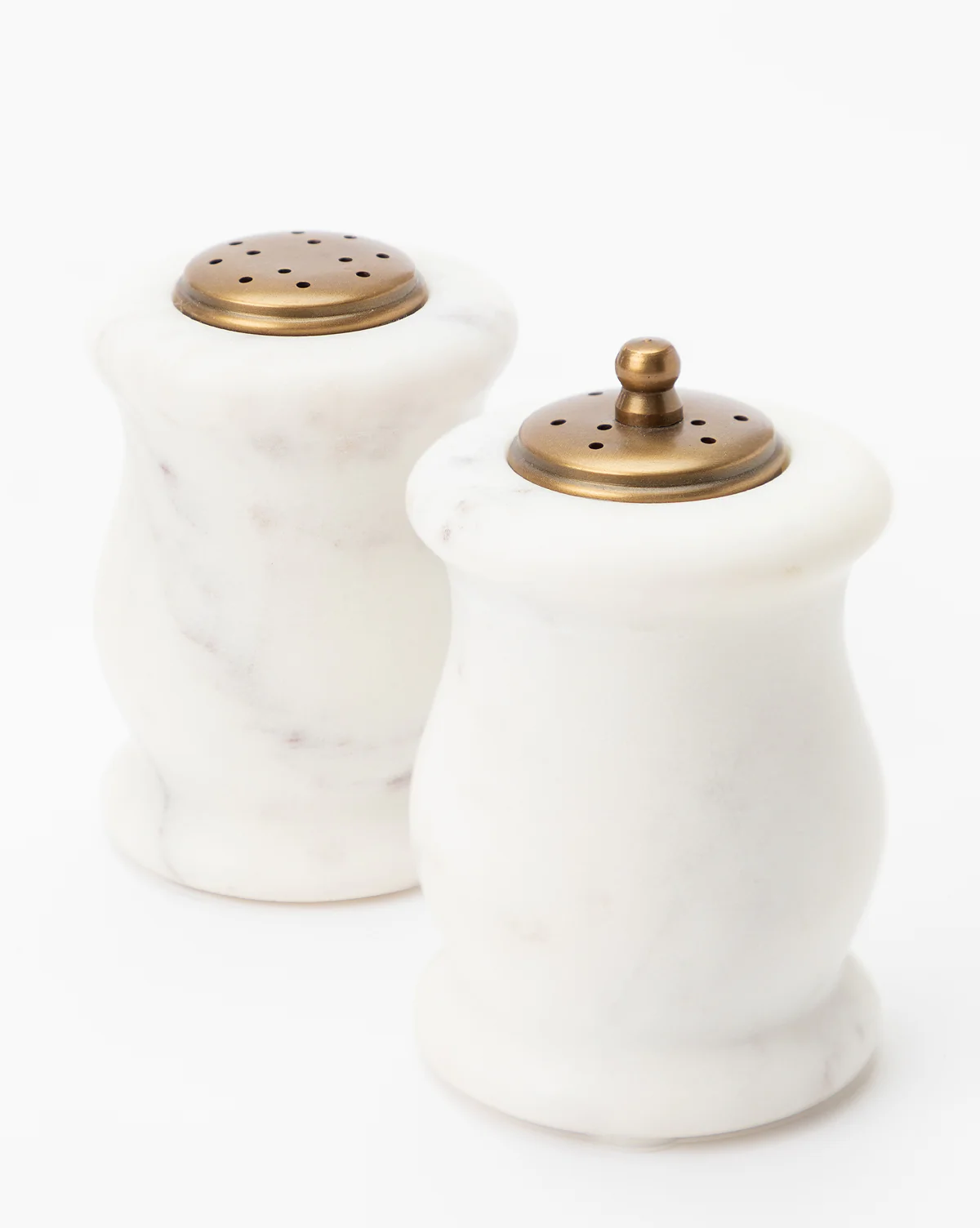 Marble Salt & Pepper Shakers (Set of 2) - Image 3