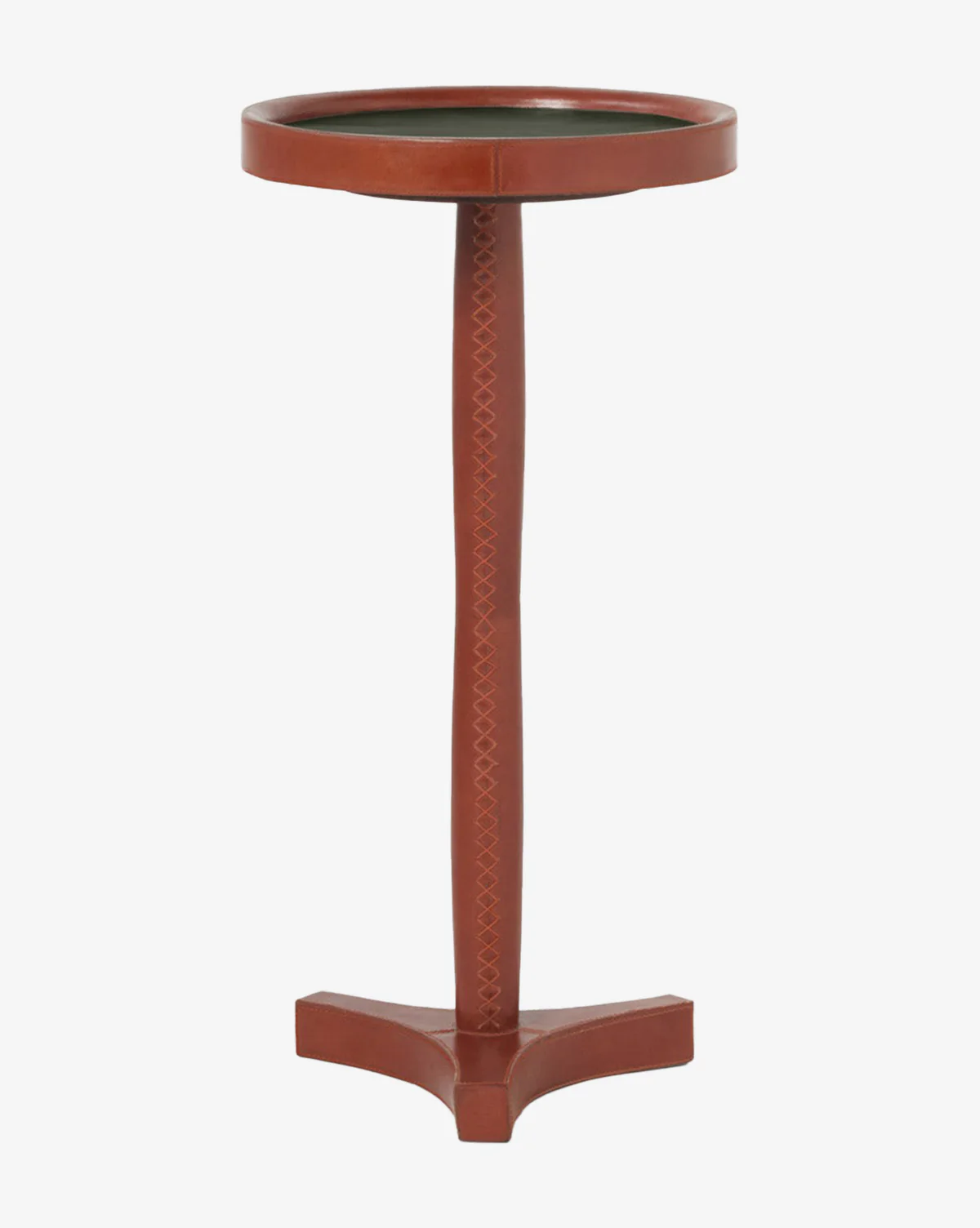 McCoy Leather Side Table - Image 5