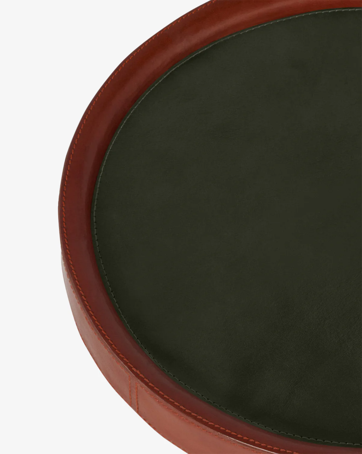 McCoy Leather Side Table - Image 6