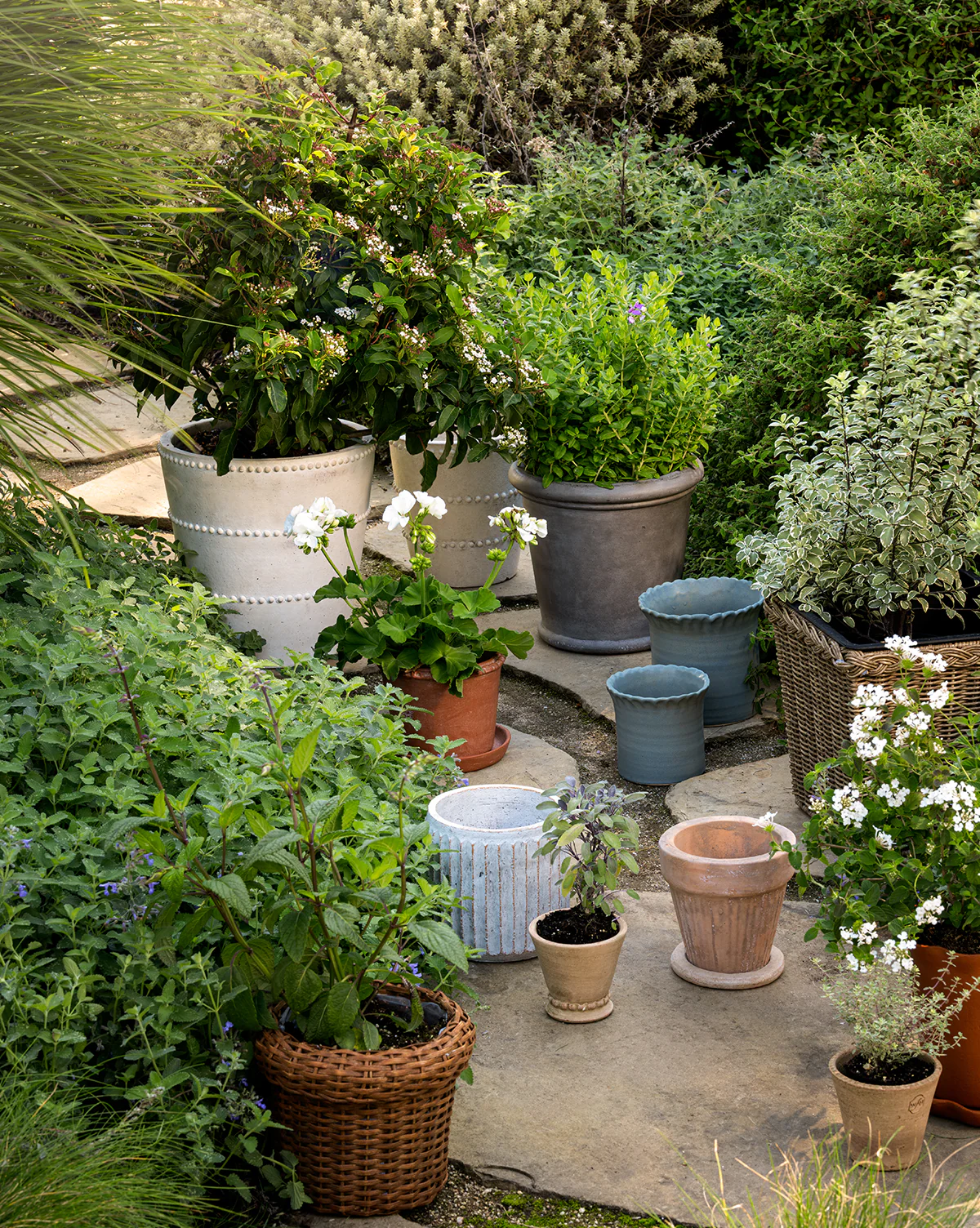 McGee & Co. Terracotta Ripple Planter - Image 5