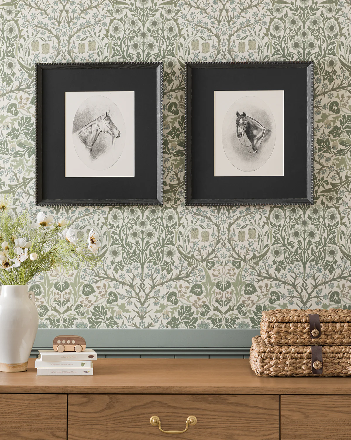 Morris & Co. x McGee & Co. Blackthorn Wallpaper - Image 8