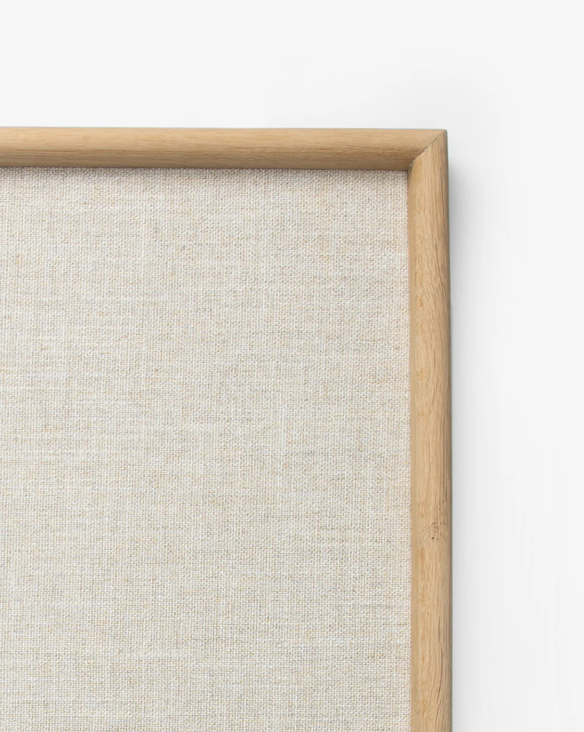 Oak & Linen Memo Board - Image 3