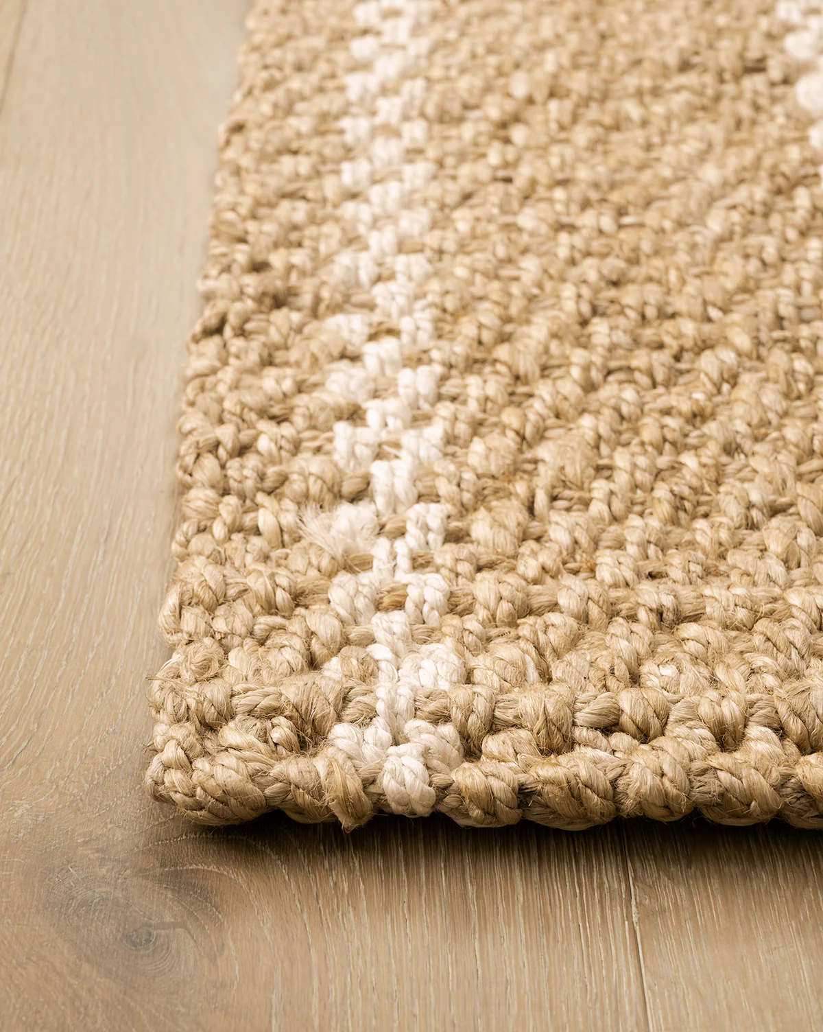 Panama Stripe Handwoven Jute Rug - Image 3