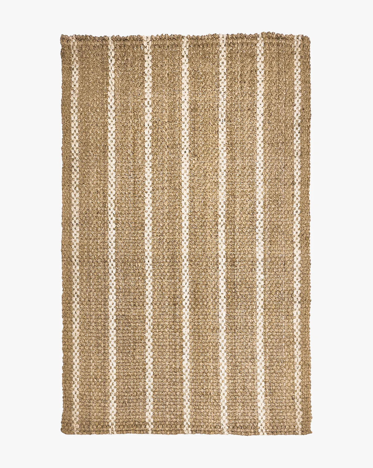Panama Stripe Handwoven Jute Rug - Image 7