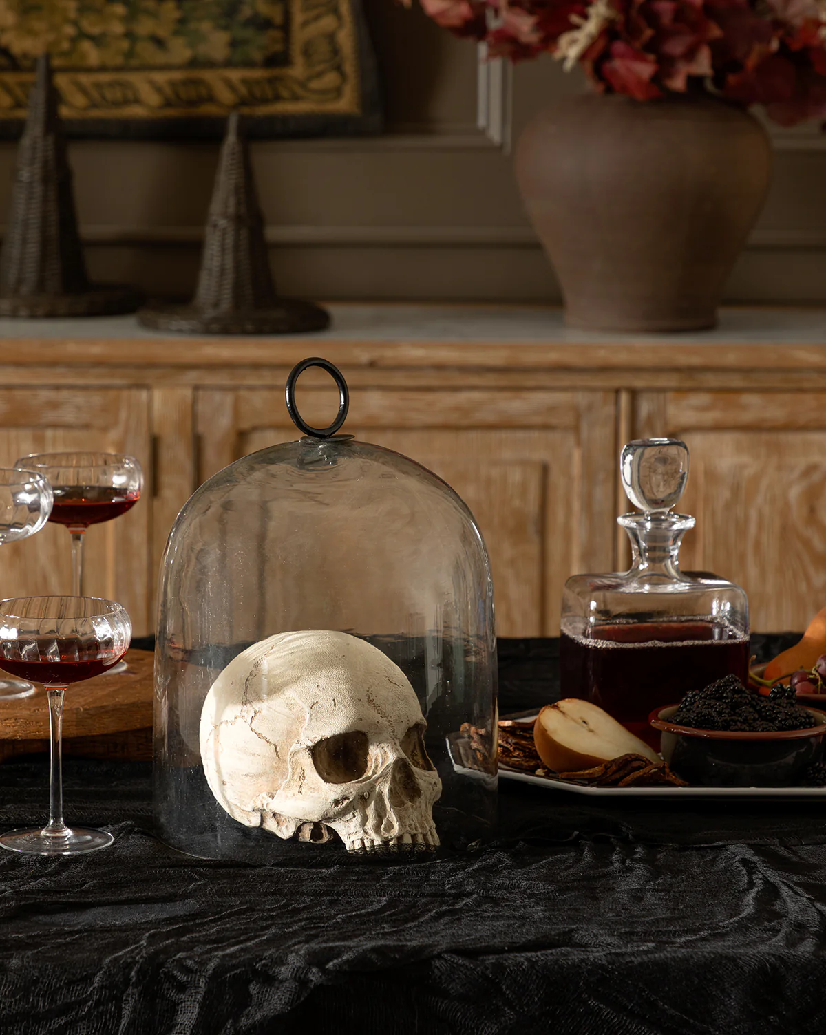 Resin Skull Object