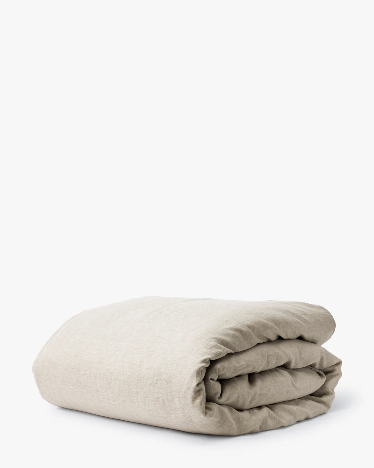 Penelope Beige Linen Duvet Cover - Image 2