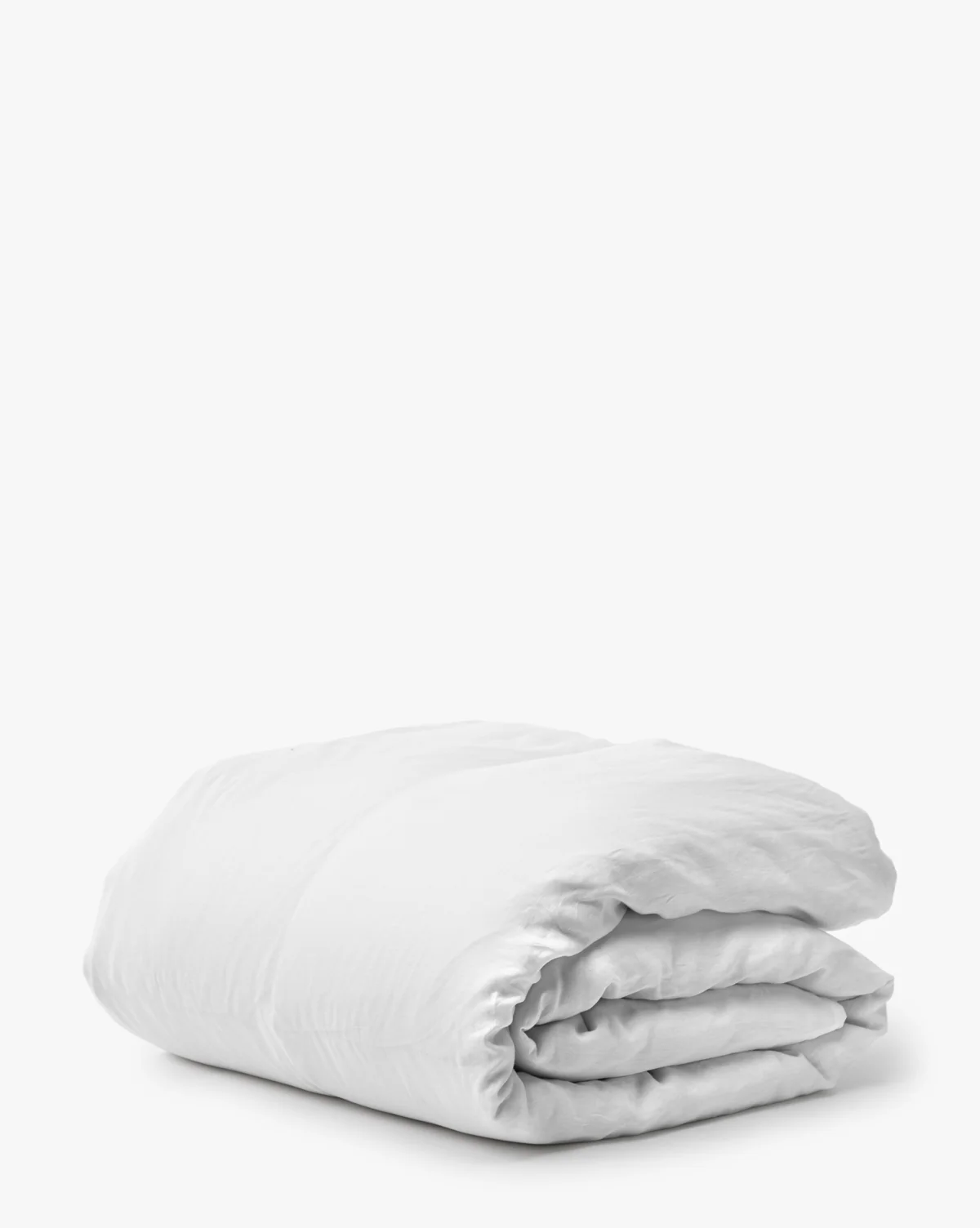 Penelope White Linen Duvet Cover - Image 2