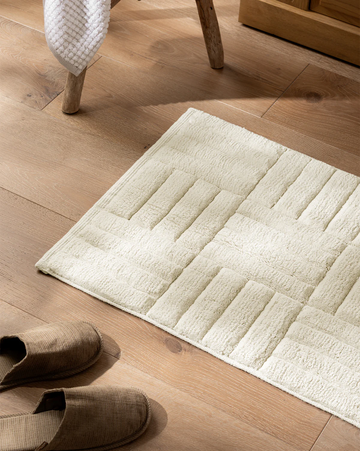 Perdita Cotton Bath Mat - Image 4
