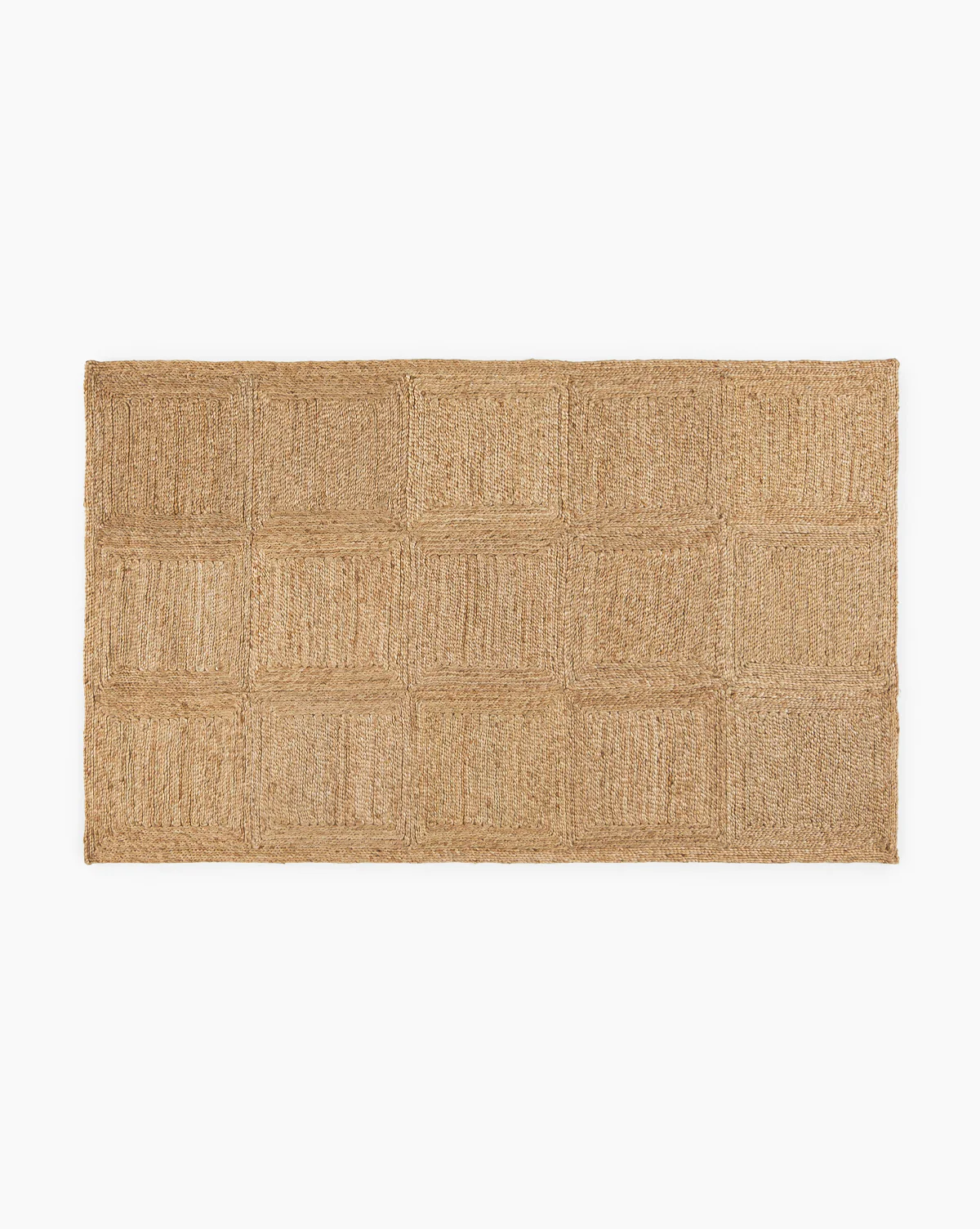 Pieced Handwoven Jute Rug - Image 10