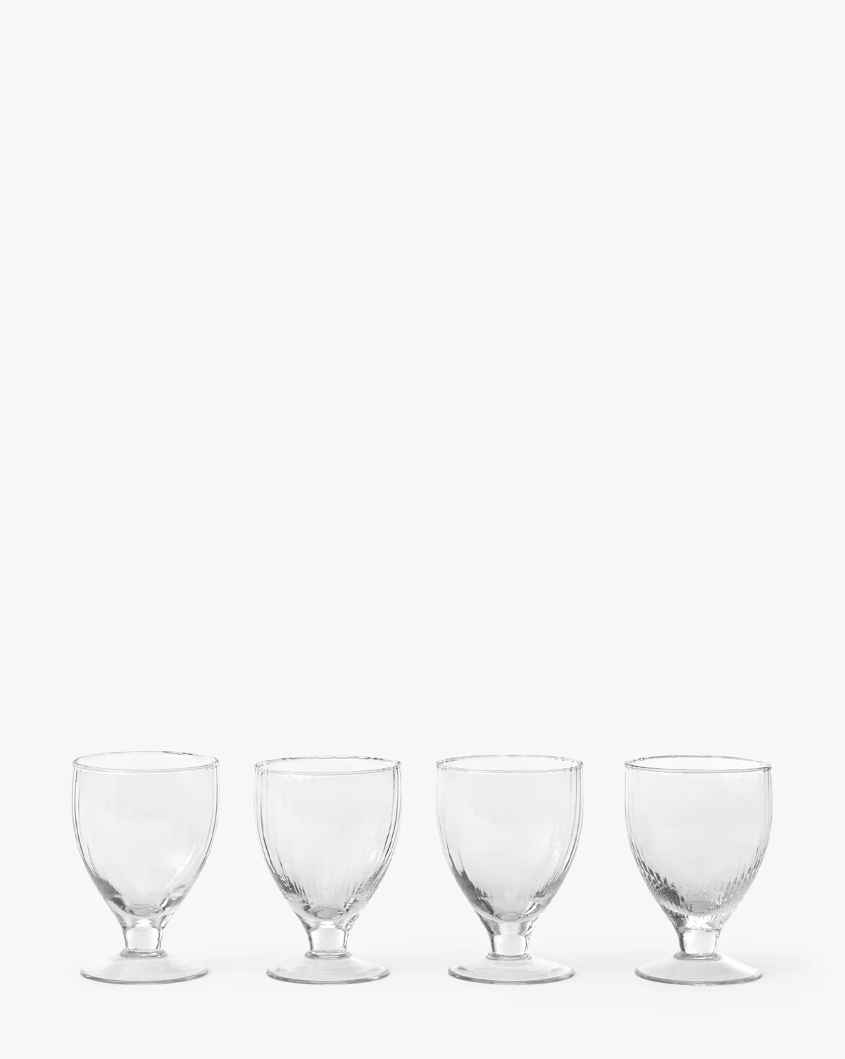 Ribbed Wine Glasses (Set of 4) - Image 2