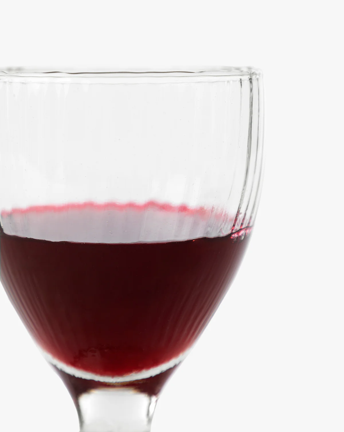 Ribbed Wine Glasses (Set of 4) - Image 3
