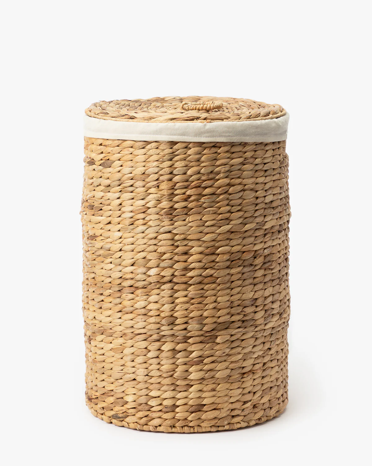 Round Water Hyacinth Basket - Image 2