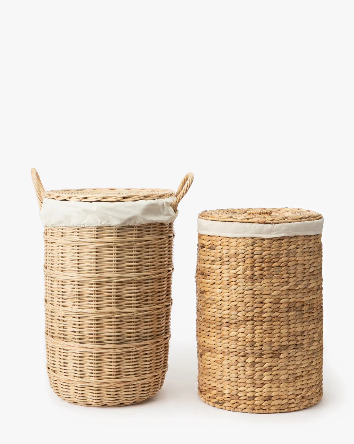 Round Water Hyacinth Basket - Image 5