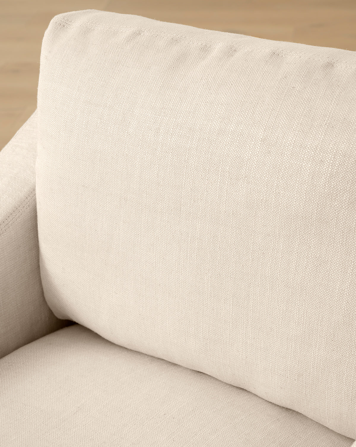 Rowan Slipcovered Swivel Armchair - Image 5