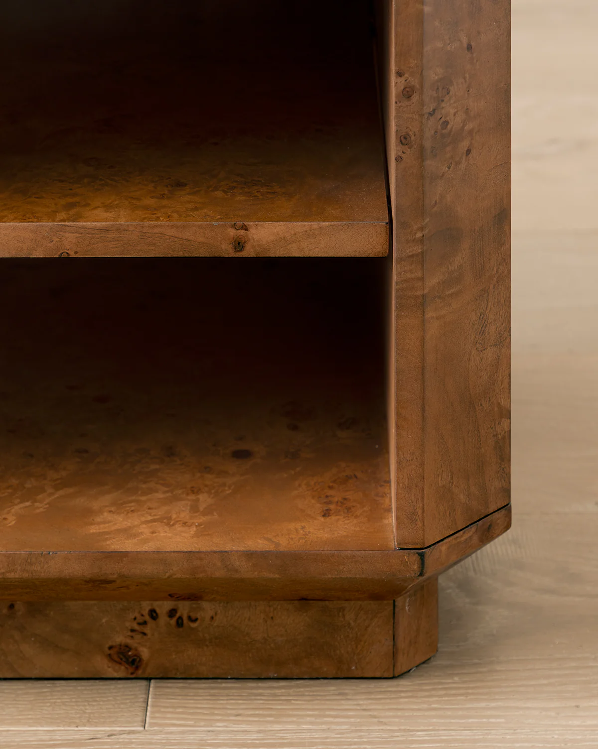 Tali Burl Wood Nightstand - Image 7