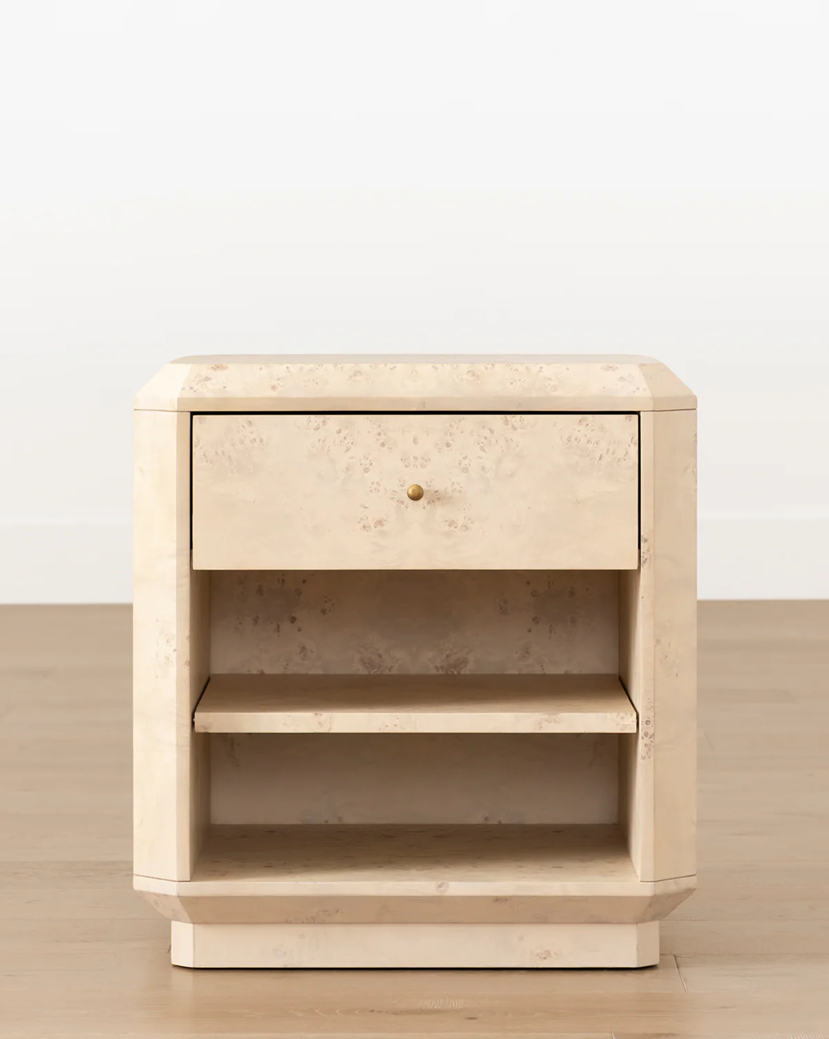 Tali Burl Wood Nightstand - Image 8