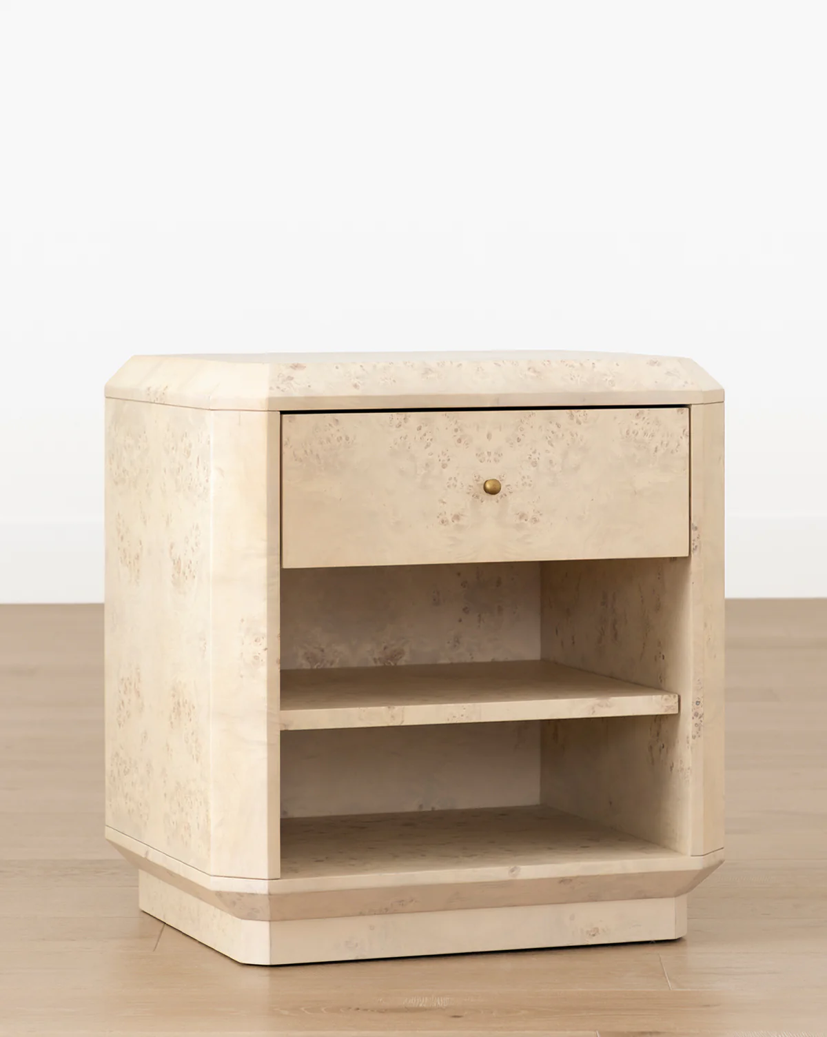 Tali Burl Wood Nightstand - Image 9