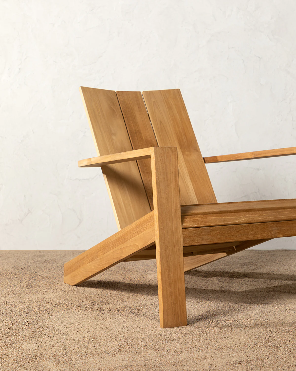 Triby Teak Outdoor Lounge Chair - Image 6