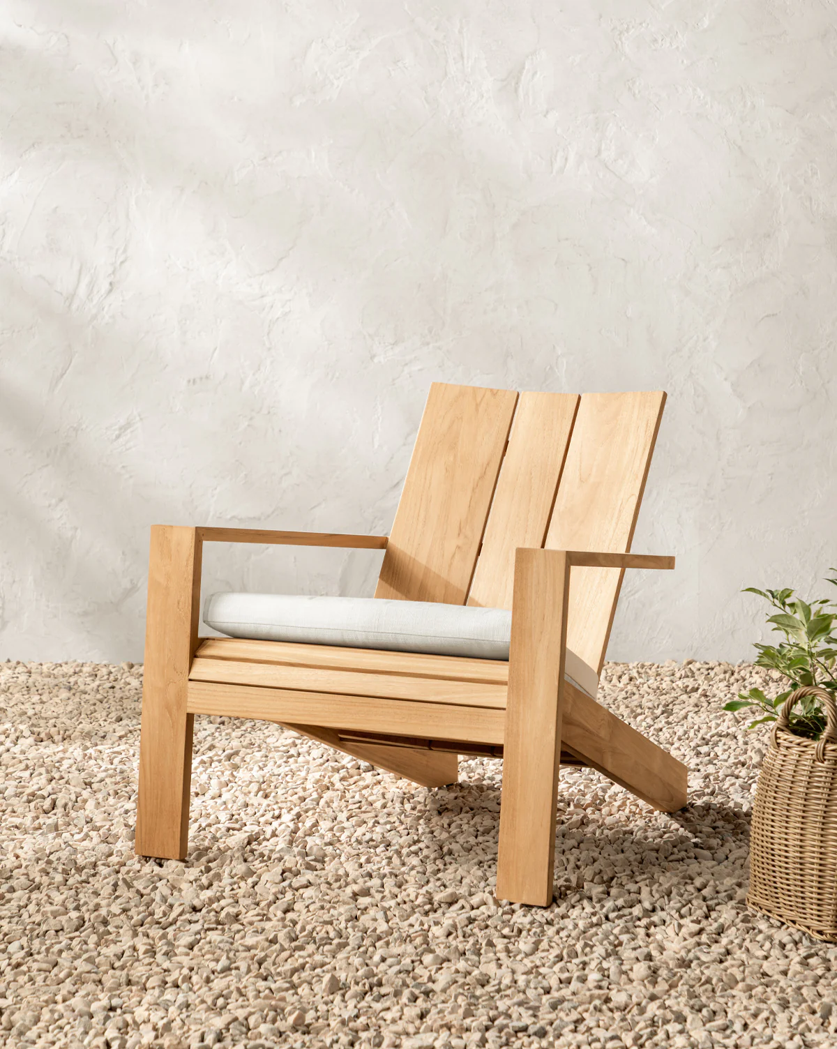Triby Outdoor Lounge Chair Cushion - Image 3