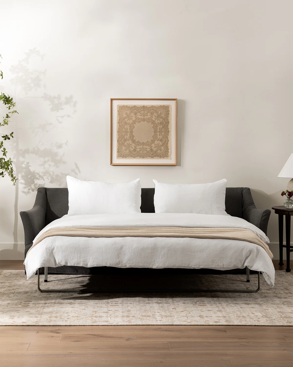 Wilhelmina Slipcover Sleeper Sofa - Image 2