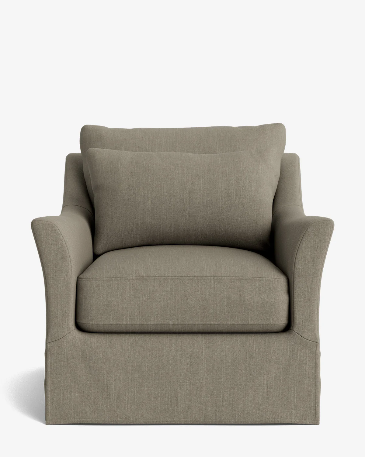 Wilhelmina Slipcover Swivel Lounge Chair - Image 16