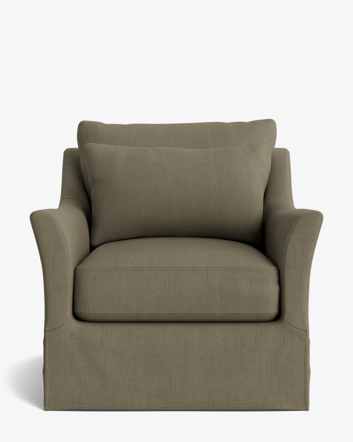 Wilhelmina Slipcover Swivel Lounge Chair - Image 17