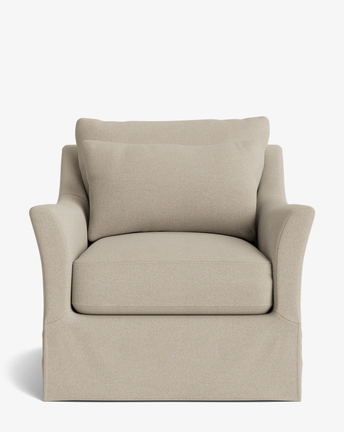 Wilhelmina Slipcover Swivel Lounge Chair - Image 18