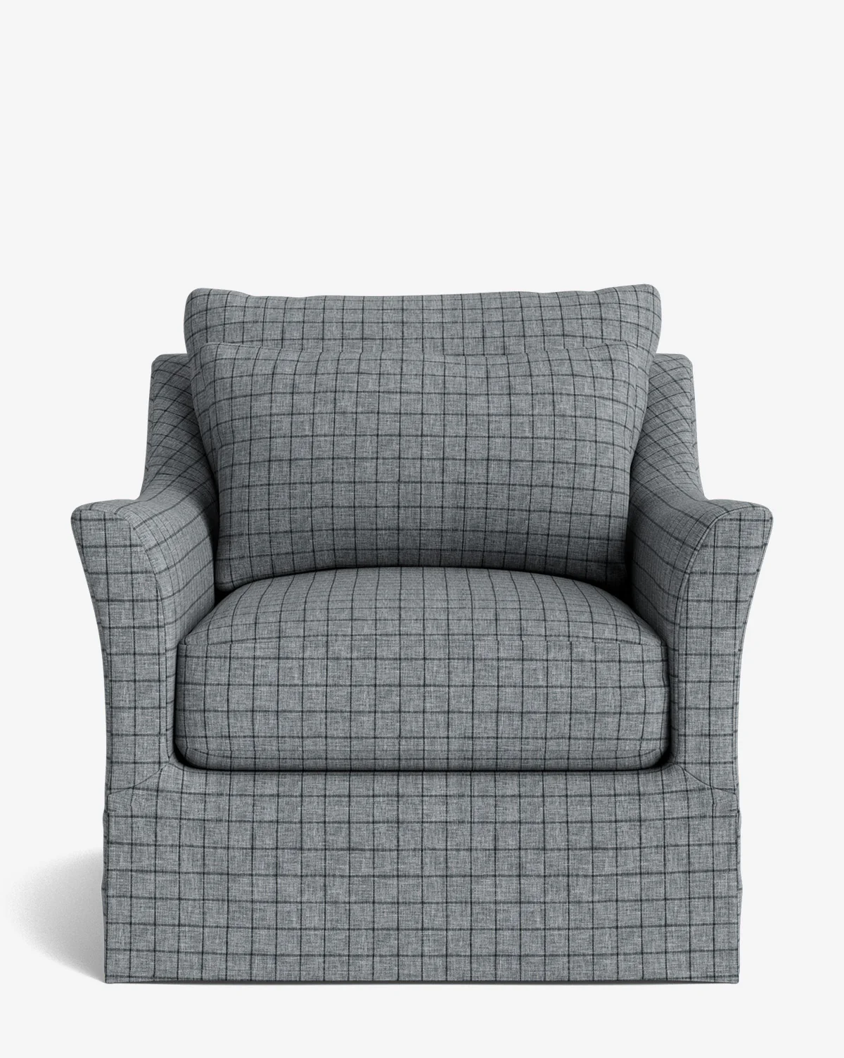 Wilhelmina Slipcover Swivel Lounge Chair - Image 2