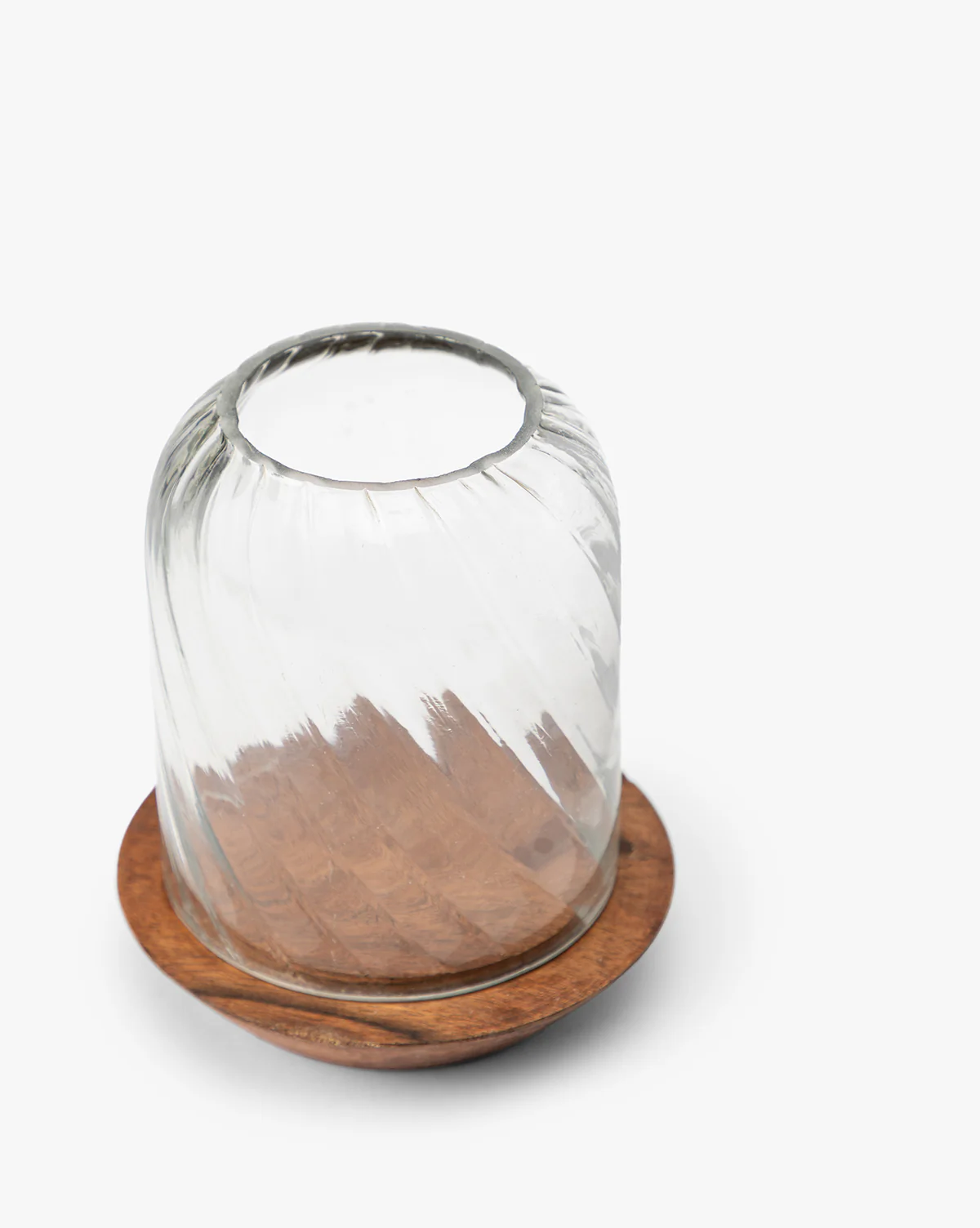 Wood & Glass Hurricane - Image 3
