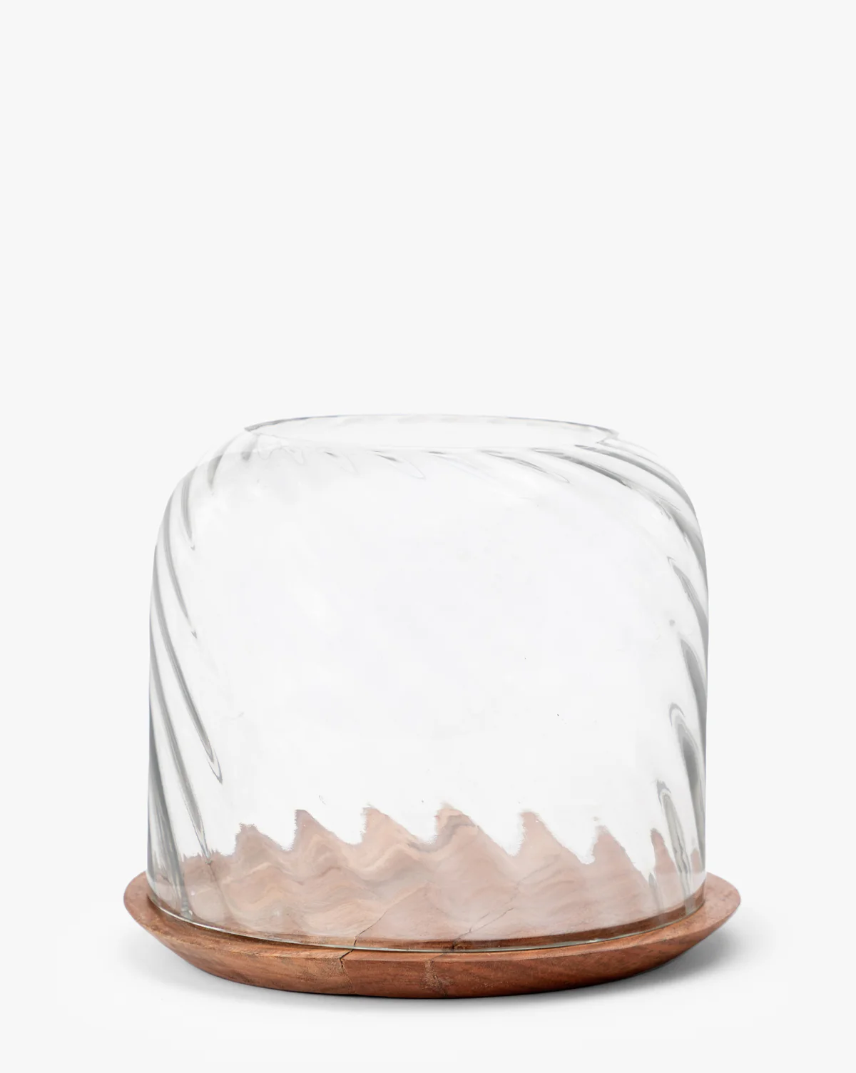 Wood & Glass Hurricane - Image 5